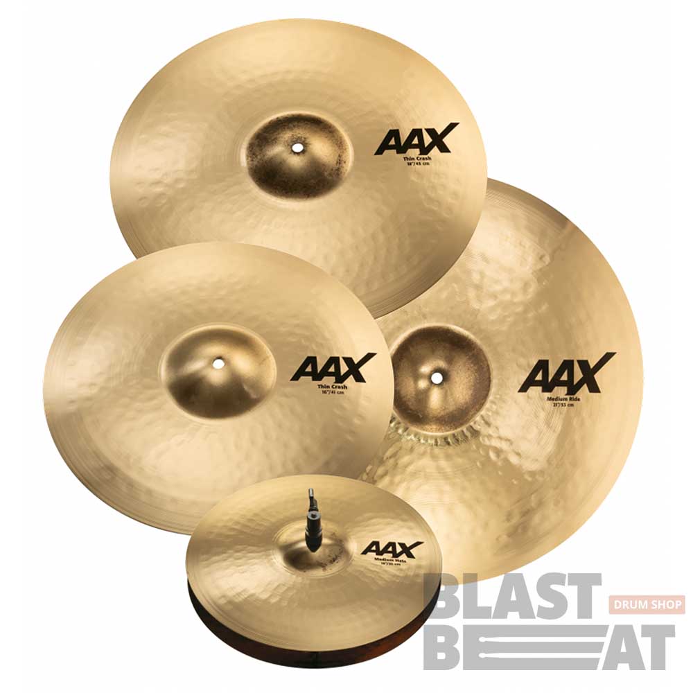 Комплект тарелок Sabian AAX Promo Set 25005XCPB 14/16/18/21